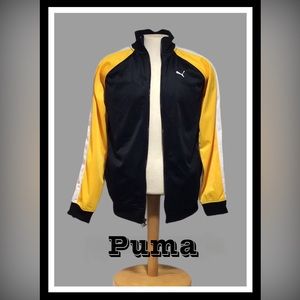 PUMA Sport Lifestyle Polyester Jacket, ZipperFront, Ribbed Cuffs/Collar, Boys XL